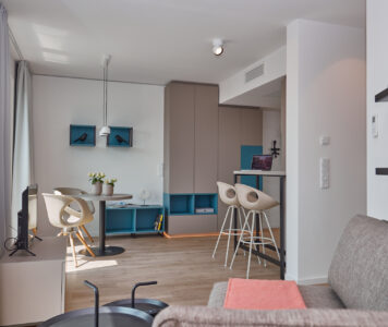 Appartement mit offenen Wohn- und Essbereich